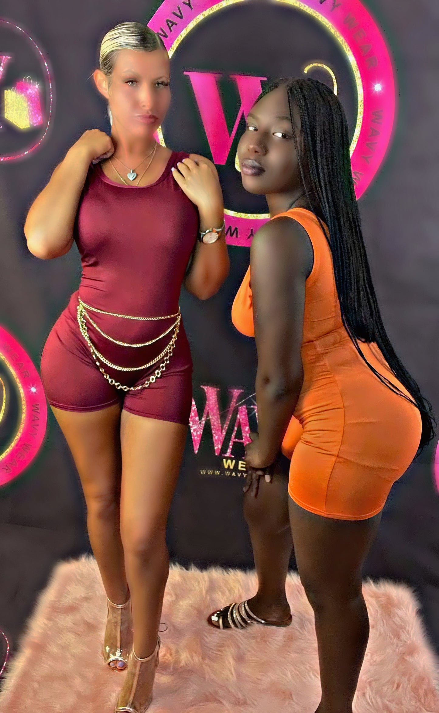 Blush Tones & Boundaries Romper (2 Color Options!)
