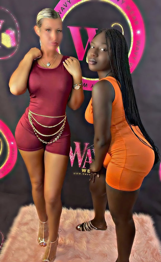 Blush Tones & Boundaries Romper (2 Color Options!)