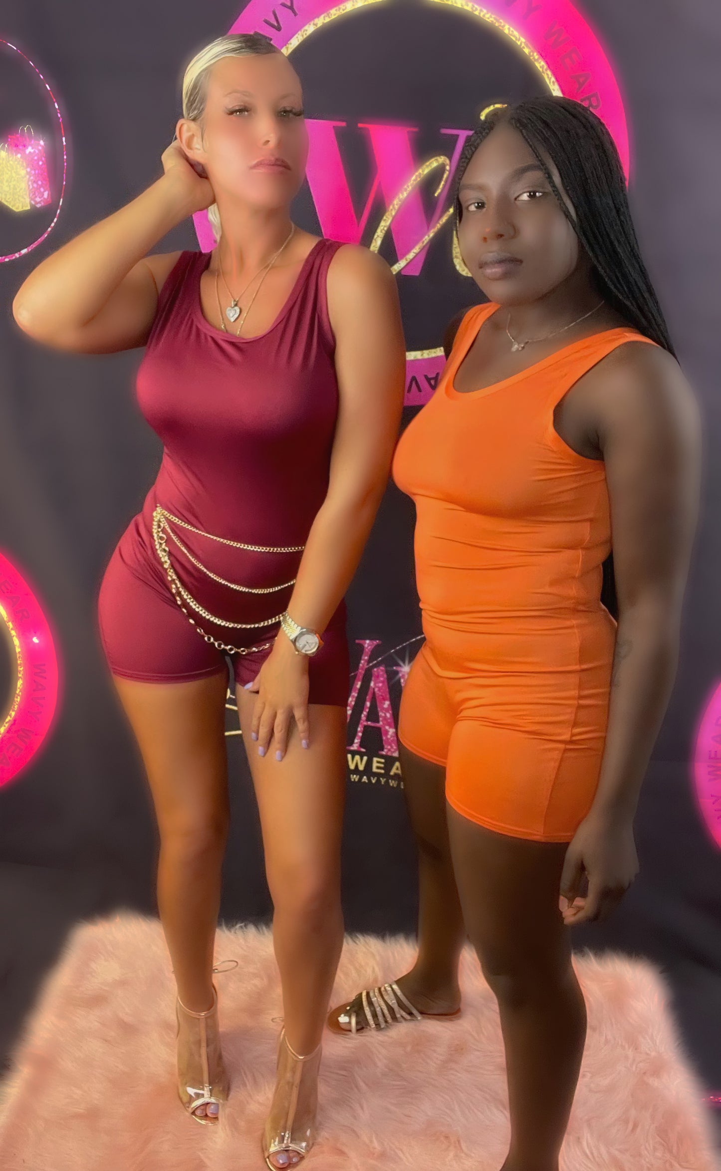 Blush Tones & Boundaries Romper (2 Color Options!)